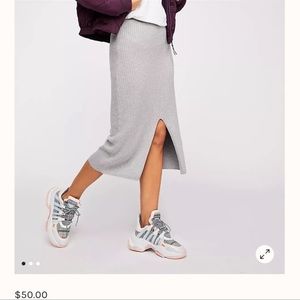 Free people skyline midi skirt